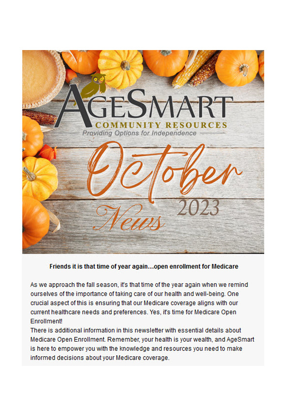 October 2023 Newsletter