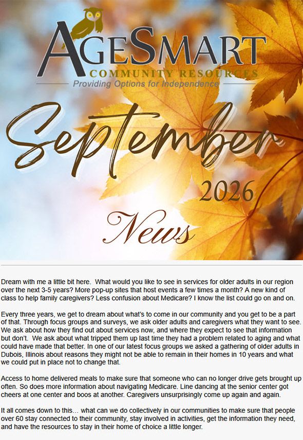 September 2026 Newsletter